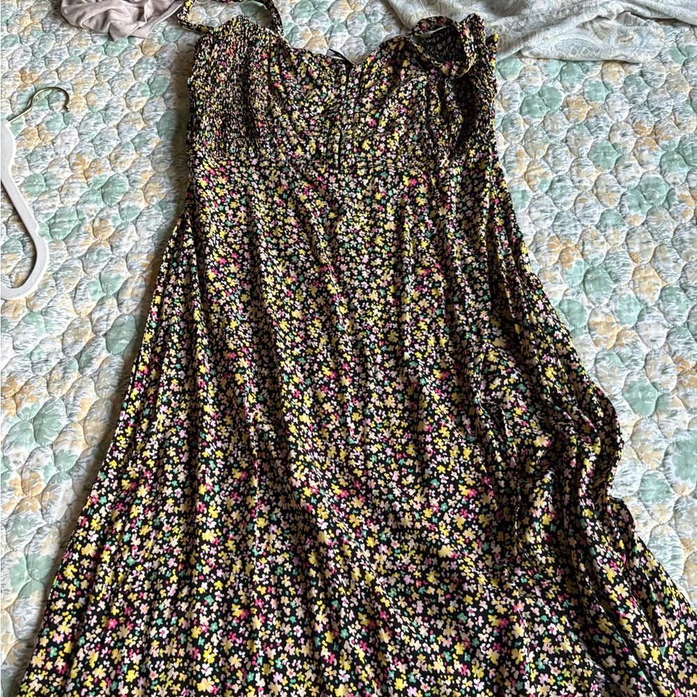 Zara Multicolor Floral Dress